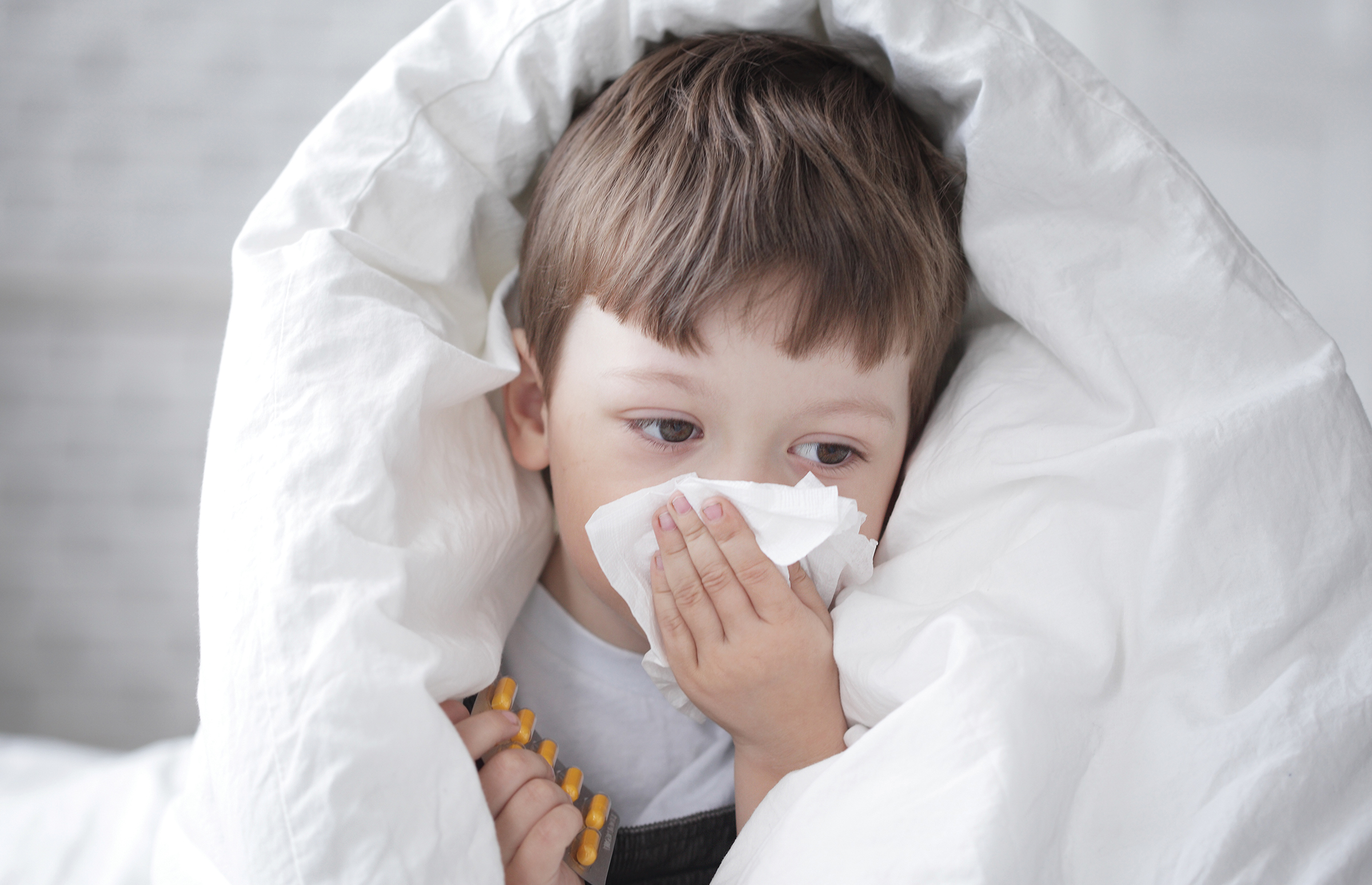 Третман на сезонски настинки во детска возраст