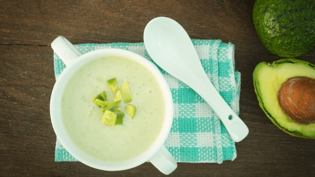 Supë me avokado (për uljen e kolesterolit të keq)