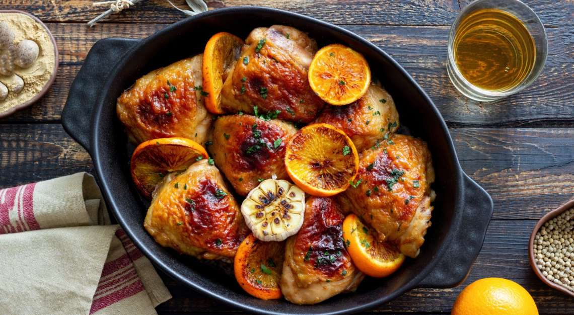 Копанчиња со мед, портокал и рузмарин